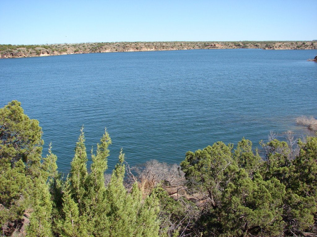 Blue Water is certainly a good indication that the water COULD also be CLEAR !